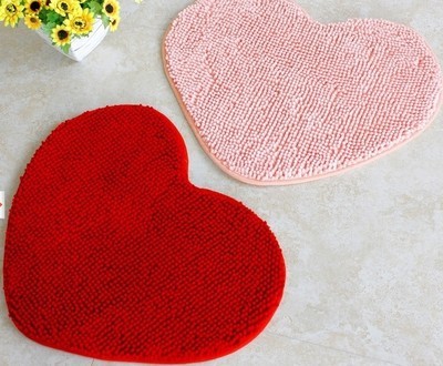 工廠直銷雪尼爾愛心地墊，打造溫馨舒適居家良品